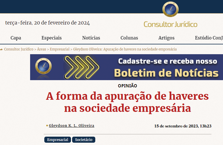 APURAÇÃO DE HAVERES NA RETIRADA OU EXCLUSÃO DE SÓCIO | Descomplicont